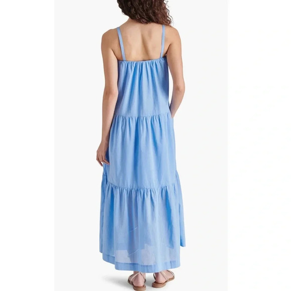 Steve Madden Oceane Tiered Cotton Maxi Sundress - Picture 4 of 5